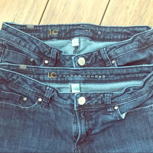 Two Pairs of Size 6 LC Skinny Jeans